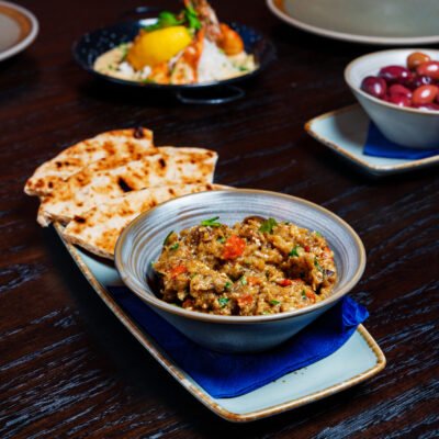 Smoked Aubergine Salad (VG)