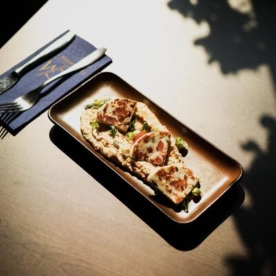 Hummus and Halloumi (VG)