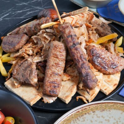 Greek Sharing Plate for 2